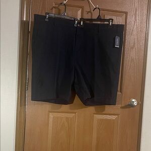 Nautica Men's Dark Navy Flat Front Shorts